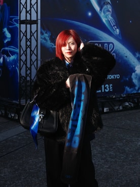 「アイテム（その他アウター）」を使った、YUKIさん（メンズ・175cm）の冬コーディネート