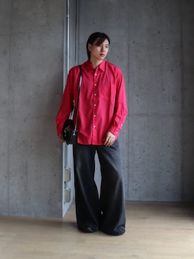 「green label relaxing（グリーンレーベルリラクシング）のアイテム」を使った、YUKIさん（メンズ・175cm）の夏コーディネート