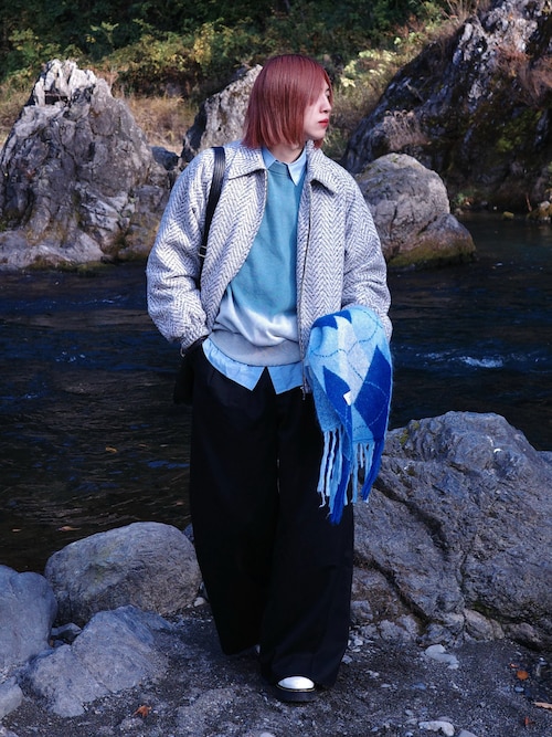 【週末価格】テンダーロイン　モヘア　マフラー　マスタード セール】モヘアブレンドボリュームマフラー（マフラー）｜CPCM