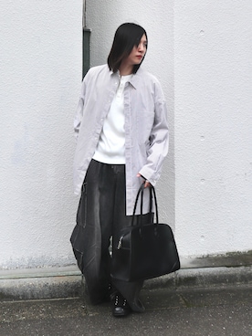 「cii（シー）のアイテム」を使った、YUKIさん（メンズ・175cm）の秋コーディネート