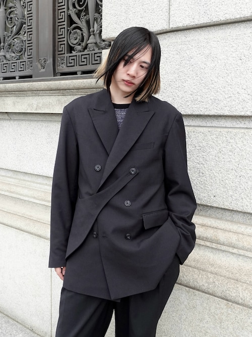 BLAYMORE】Drop Double-Breasted Jacket（テーラードジャケット 