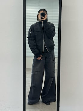 「BLAYMORE（ブレイモア）のアイテム（ジャケット/アウター）」を使った、YUKIさん（メンズ・175cm）の冬コーディネート