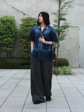 「DIESEL（ディーゼル）のアイテム」を使った、YUKIさん（メンズ・175cm）の夏コーディネート