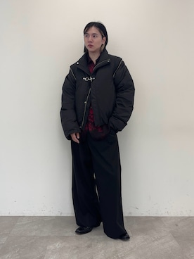 「BLAYMORE（ブレイモア）のアイテム（ジャケット/アウター）」を使った、YUKIさん（メンズ・175cm）の秋コーディネート