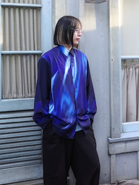 「gentle monster（ジェントルモンスター）のアイテム」を使った、YUKIさん（メンズ・175cm）の秋コーディネート