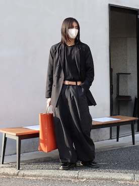 「MONKEY TIME（モンキータイム）のアイテム（ジャケット/アウター）」を使った、YUKIさん（メンズ・175cm）の春コーディネート