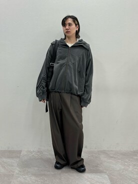 「MAISON SPECIAL（メゾンスペシャル）のアイテム（パンツ）」を使った、YUKIさん（メンズ・175cm）の夏コーディネート