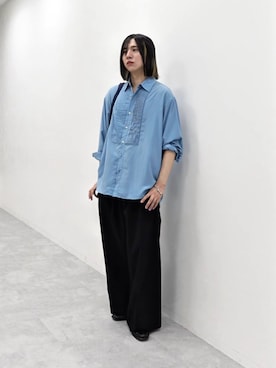 「BLAYMORE（ブレイモア）のアイテム」を使った、YUKIさん（メンズ・175cm）の夏コーディネート