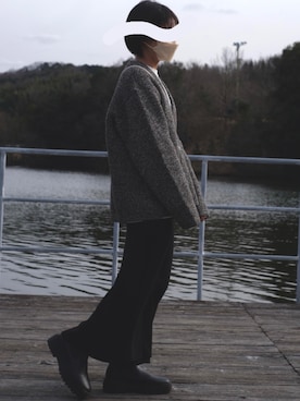 　もこさん（レディース・155cm）の冬コーディネート