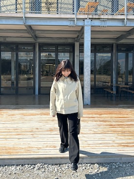 「CANAL JEAN（キャナルジーン）のアイテム」を使った、　もこさん（骨格ウェーブ・レディース・155cm）の春コーディネート
