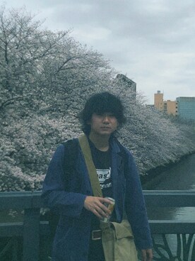 「Oasis（オアシス）のアイテム」を使った、hrkmri38さん（メンズ・174cm）の春コーディネート