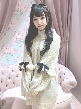 「ROJITA（ロジータ）のアイテム」を使った、ROJITA_ayumiさん（レディース・152cm）の冬コーディネート