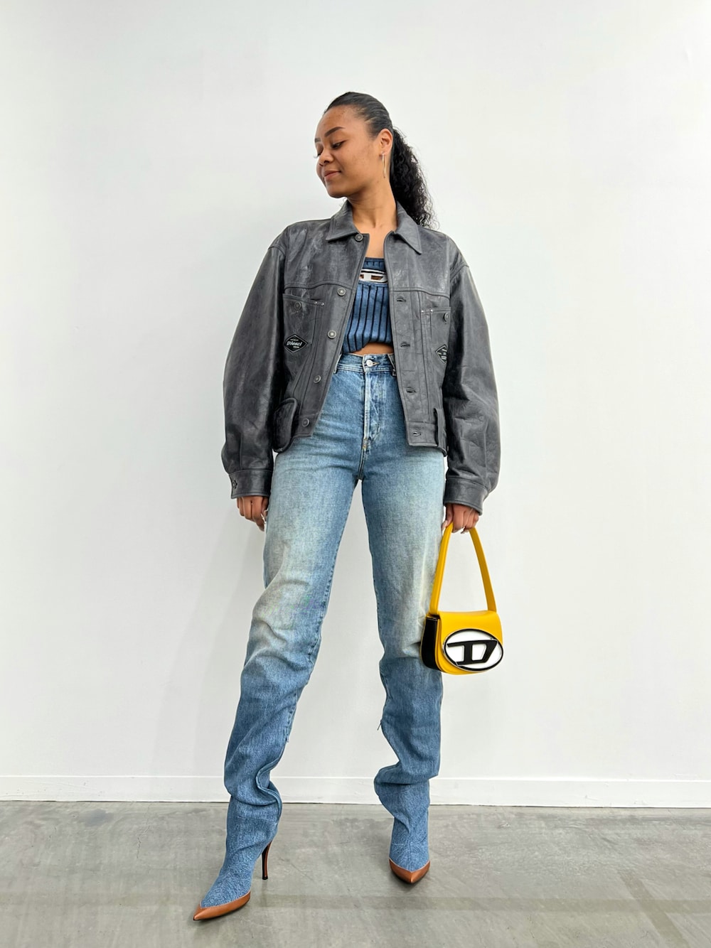 まて　DIESEL レザーライダースジャケット S DIESEL｜メンズ レザージャケット | Rakuten Fashion(楽天