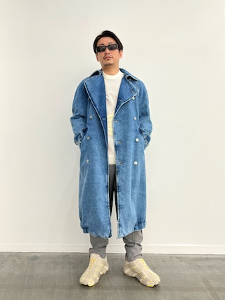 DIESEL（ディーゼル）の「DIESEL SS22 メンズ トレンチ デニム