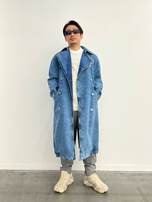 DIESEL（ディーゼル）の「DIESEL SS22 メンズ トレンチ デニム