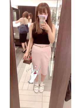「HoneySalon by foppish（ハニーサロンバイフォピッシュ）のアイテム」を使った、Ai☺︎さん（レディース・161cm）の夏コーディネート