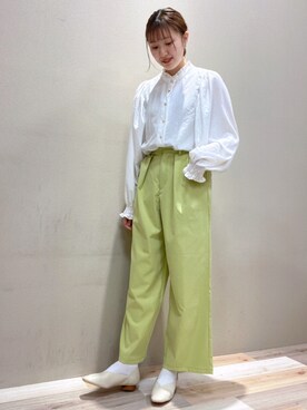 ハ ナ 𖤣𖥧𖥣‎さん（レディース・161cm）の春コーディネート