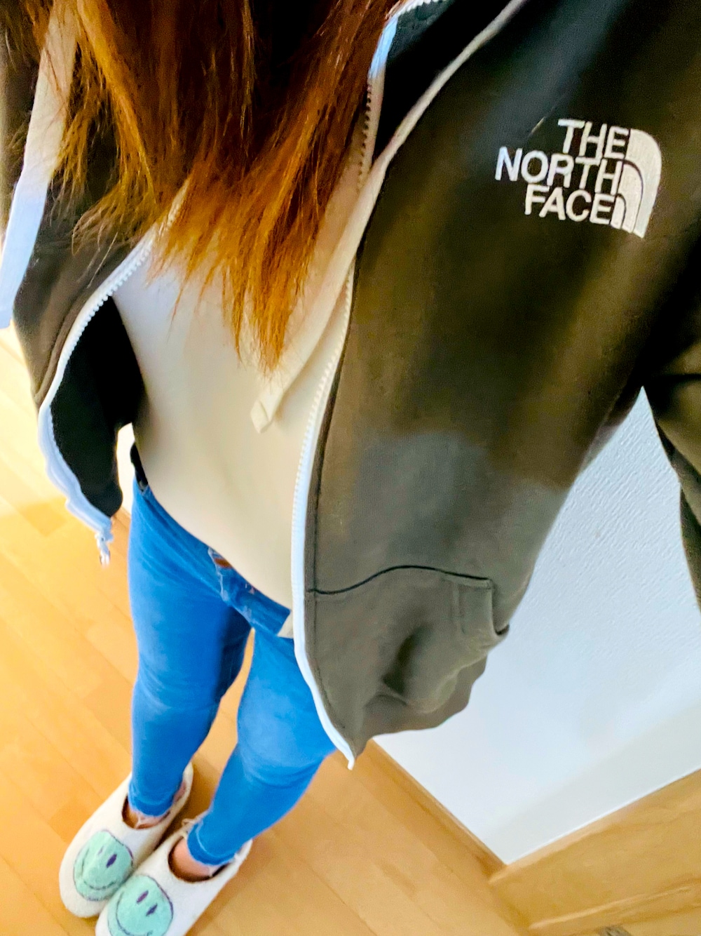 【ザノースフェイス】S メンズ アウター ナイロン 調節 ジップアップ 刺繍 中古・古着通販】THE NORTH FACE (ザ ノース フェイス) 金刺繍