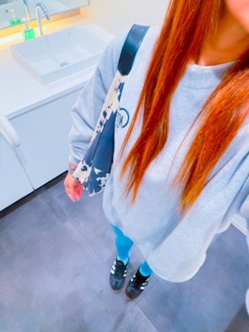 「American Eagle（アメリカンイーグル）のアイテム」を使った、kz＿cn♥さん（レディース・163cm）の春コーディネート