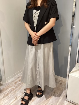 河原町OPA店さん(レディース・160cm)の春コーディネート