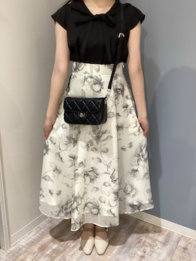 「MISCH MASCH（ミッシュマッシュ）のアイテム（トップス）」を使った、河原町OPA店さん（レディース・155cm）の春コーディネート