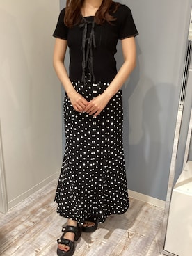 河原町OPA店さん(レディース・160cm)の夏コーディネート