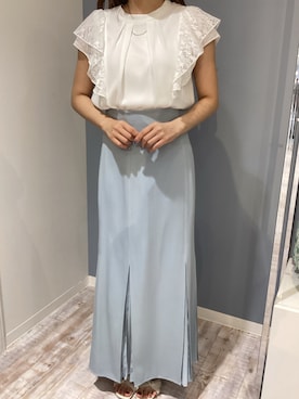 「MISCH MASCH（ミッシュマッシュ）のアイテム」を使った、河原町OPA店さん（レディース・160cm）の夏コーディネート