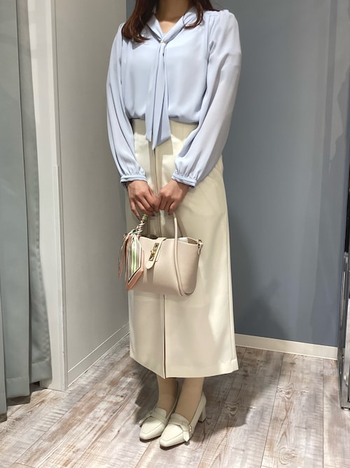 セール】2025春夏新作 フロントジップタイトスカート（スカート