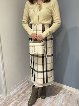 「ORiental TRaffic（オリエンタルトラフィック）のアイテム（ブーツ）」を使った、河原町OPA店さん（レディース・160cm）の秋コーディネート