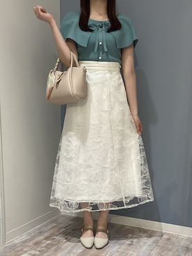 「ORiental TRaffic（オリエンタルトラフィック）のアイテム」を使った、河原町OPA店さん（レディース・160cm）の春コーディネート