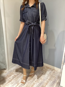 河原町OPA店さん(レディース・155cm)の春コーディネート