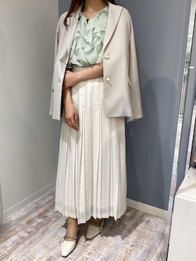 「MISCH MASCH（ミッシュマッシュ）のアイテム」を使った、河原町OPA店さん（レディース・160cm）の春コーディネート