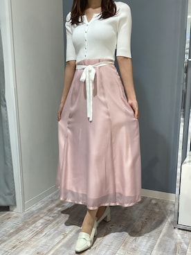 「MISCH MASCH（ミッシュマッシュ）のアイテム」を使った、河原町OPA店さん（レディース・160cm）の春コーディネート