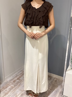 「MISCH MASCH（ミッシュマッシュ）のアイテム」を使った、河原町OPA店さん（レディース・160cm）の夏コーディネート