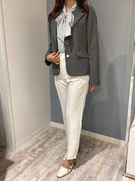 「MISCH MASCH（ミッシュマッシュ）のアイテム」を使った、河原町OPA店さん（レディース・160cm）の春コーディネート