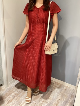 「フレアワンピース」｜河原町OPA店さん（レディース・155cm）の春コーディネート