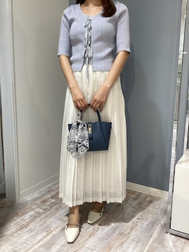 「MISCH MASCH（ミッシュマッシュ）のアイテム」を使った、河原町OPA店さん（レディース・160cm）の春コーディネート