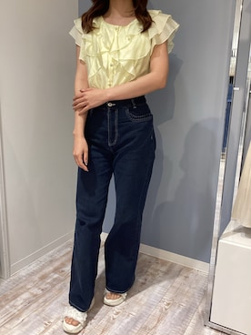 「MISCH MASCH（ミッシュマッシュ）のアイテム」を使った、河原町OPA店さん（レディース・160cm）の春コーディネート