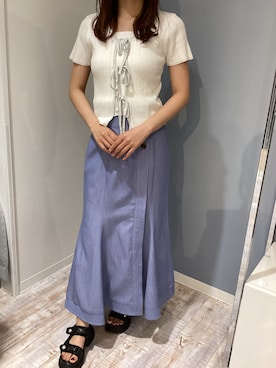河原町OPA店さん(レディース・160cm)の夏コーディネート