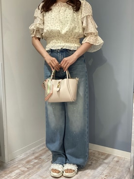 「MISCH MASCH（ミッシュマッシュ）のアイテム」を使った、河原町OPA店さん（レディース・160cm）の春コーディネート