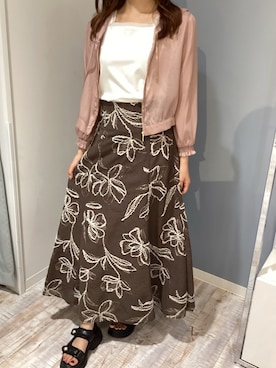 河原町OPA店さん(レディース・160cm)の夏コーディネート