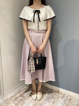 河原町OPA店さん（レディース・155cm）の春コーディネート
