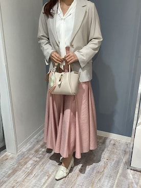 「MISCH MASCH（ミッシュマッシュ）のアイテム」を使った、河原町OPA店さん（レディース・160cm）の春コーディネート