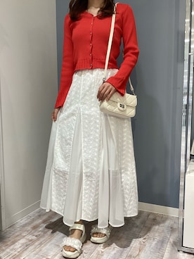 「MISCH MASCH（ミッシュマッシュ）のアイテム」を使った、河原町OPA店さん（レディース・160cm）の春コーディネート