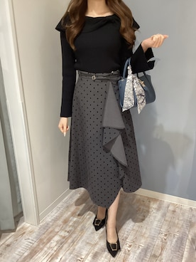 「WA ORiental TRaffic（ダブルエーオリエンタルトラフィック）のアイテム」を使った、河原町OPA店さん（レディース・160cm）の秋コーディネート