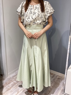 「MISCH MASCH（ミッシュマッシュ）のアイテム」を使った、河原町OPA店さん（レディース・160cm）の夏コーディネート