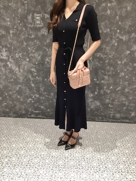 「アイテム（ワンピース/ドレス）」を使った、河原町OPA店さん（レディース・160cm）の秋コーディネート