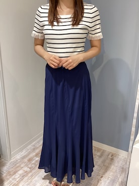 「MISCH MASCH（ミッシュマッシュ）のアイテム」を使った、河原町OPA店さん（レディース・160cm）の夏コーディネート