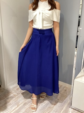 「MISCH MASCH（ミッシュマッシュ）のアイテム（スカート）」を使った、河原町OPA店さん（レディース・160cm）の春コーディネート
