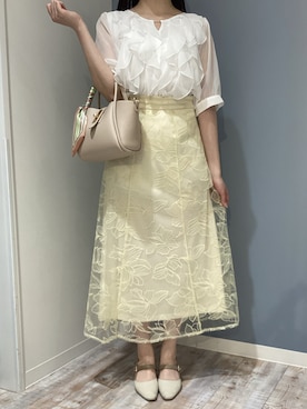 「ORiental TRaffic（オリエンタルトラフィック）のアイテム」を使った、河原町OPA店さん（レディース・160cm）の春コーディネート